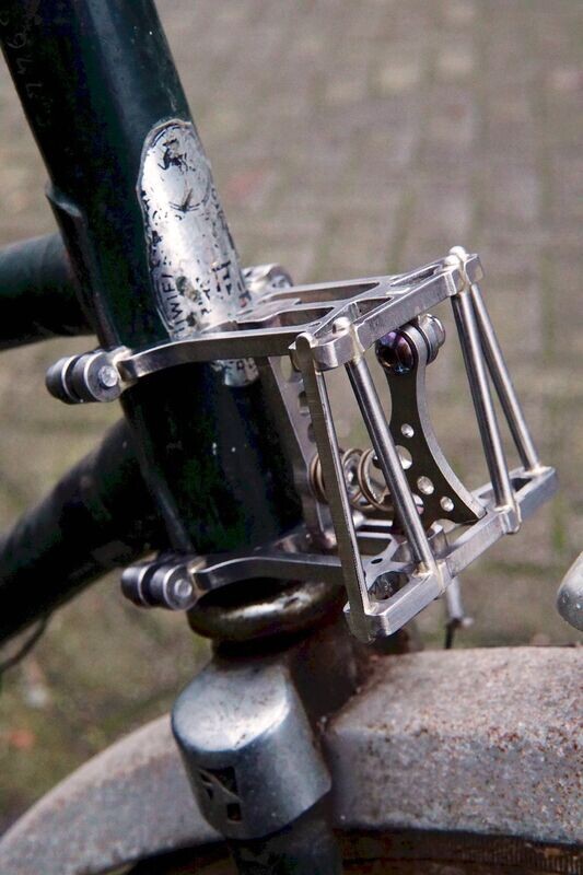 Eerder Full Metal Bracket Clamp-on for Gazelle Kwikstep seperable bike