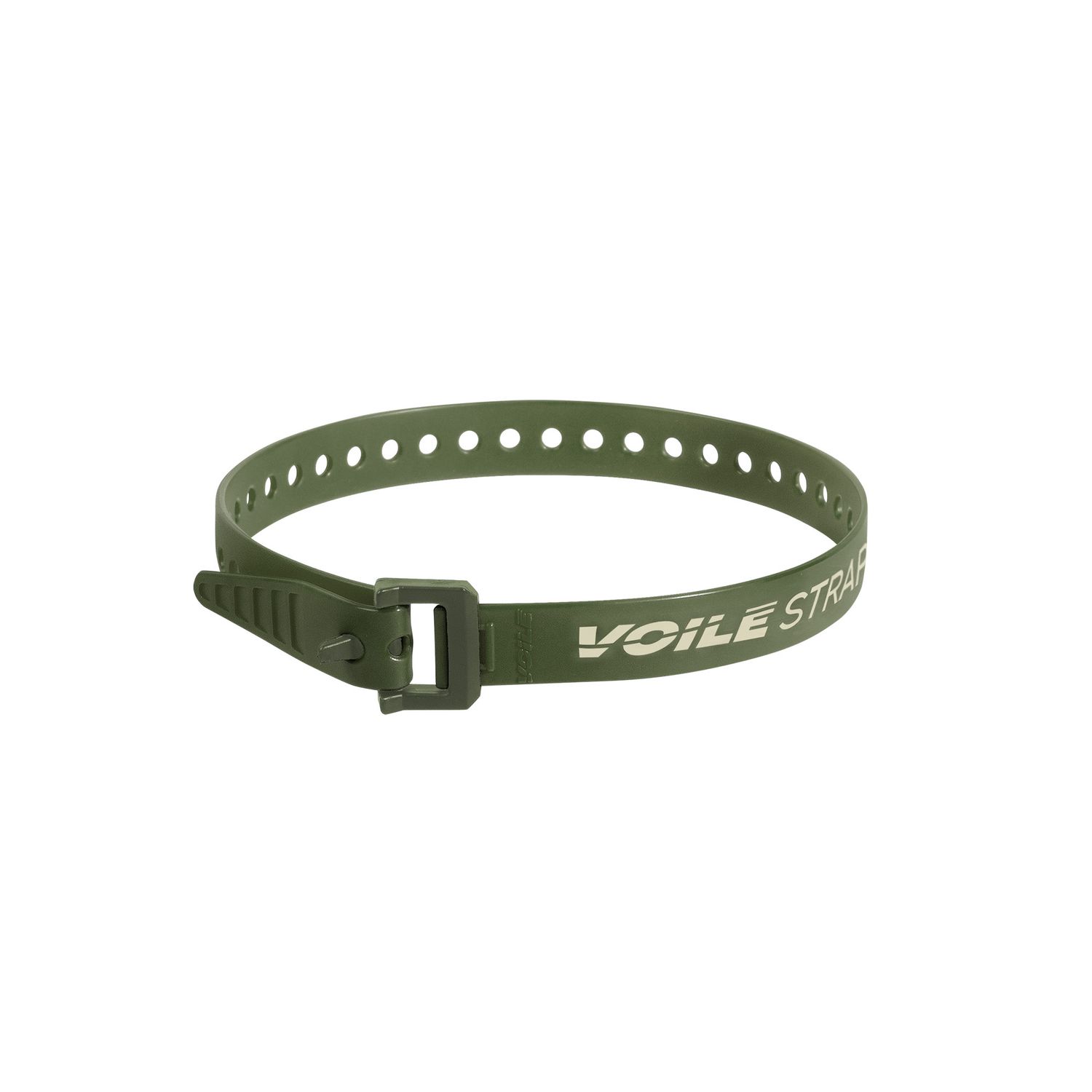 Voilé strap 15&quot; / 38cm , 20mm wide, Color: Olive green