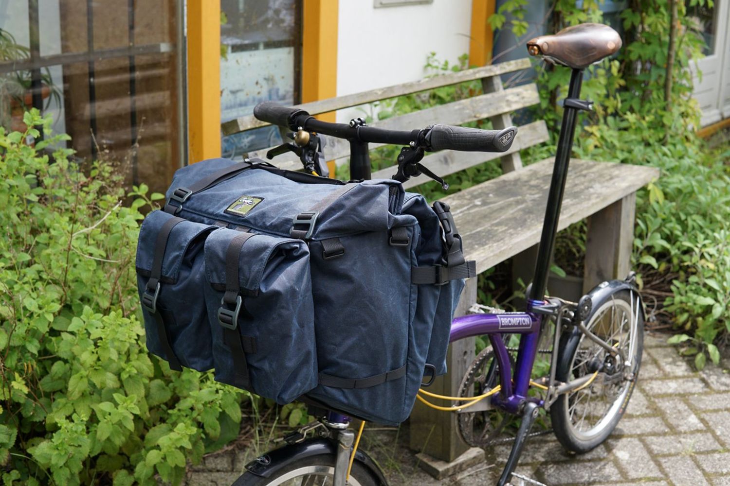 Eerder Xplorer front bag MK3 fits the Brompton front carrier