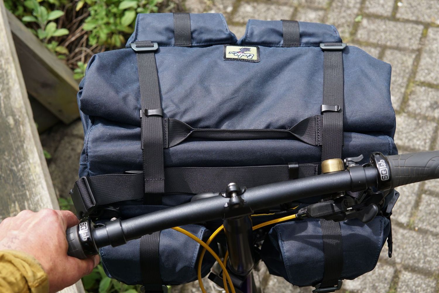 Eerder Xplorer front bag MK3 fits the Brompton front carrier