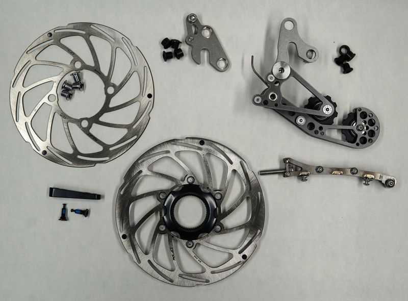 Eerder metaal Quick release Rohloff gear kit Standard for Brompton G line
