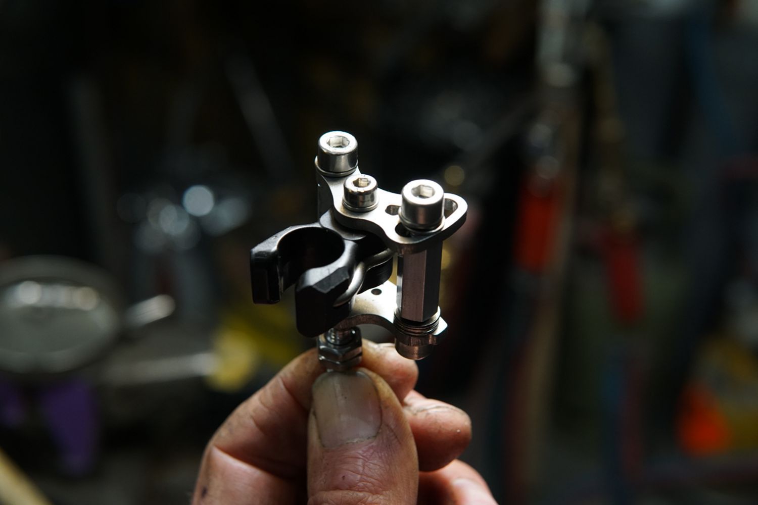Eerder metaal adjustable handlebar catch for Brompton G line