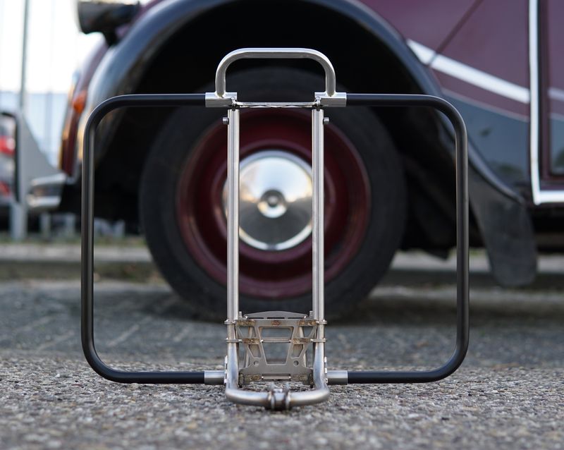 Eerder metaal Full metal Frame for 1/2&quot; (12.7mm) tubular sides, compatible with Brompton luggage frame handle and tubular sides