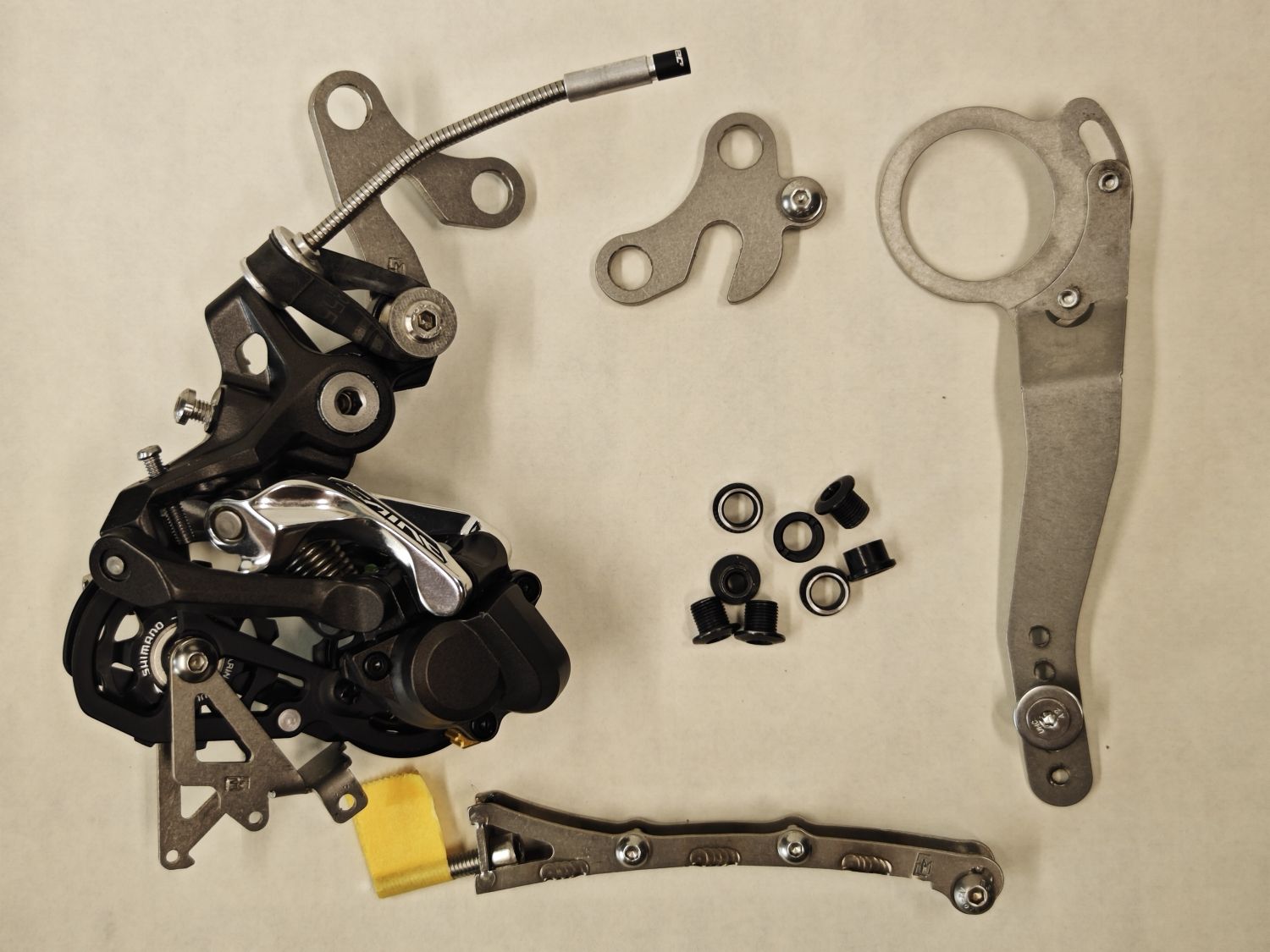 Eerder metaal Quick release derailleur gear kit Standard for Brompton G line