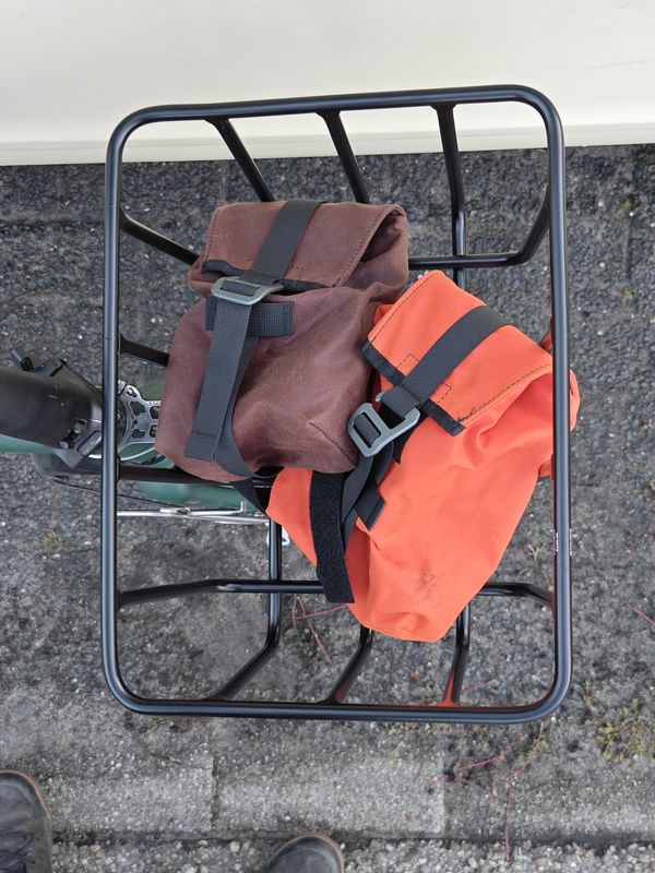 Fahrer front basket 24liter with improved clamp fitment by Eerder metaal