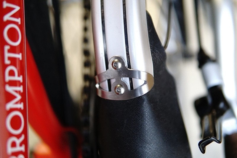 Eerder metaal Front mudguard bumper for Brompton C line