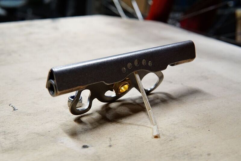 Eerder metaal Repair bridge for Brompton rear frame repair