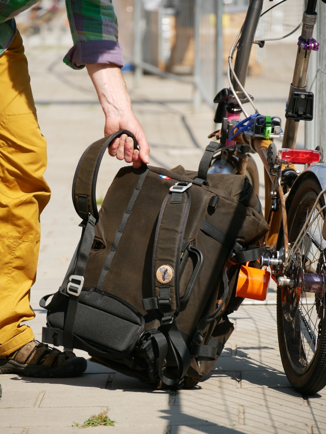 アクセサリー *EERDER AL* xplorer front bag EERDER METAAL* xplorer front bag (black) - BLUE LUG GLOBAL ONLINE