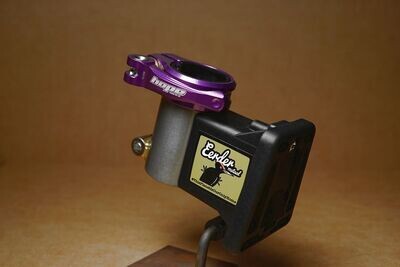 Eerder metaal #Seatposthugger Model XS Mk2 luggage adapter with Hope Quick release