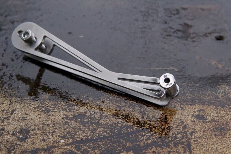Eerder metaal Chain hook for derailleur Mk2 for Brompton