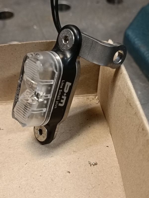Eerder rear light bracket for SON and B&amp;M Toplight S