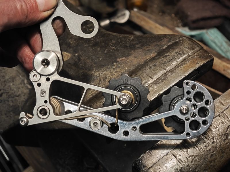 Eerder metaal chain tensioner Mk3 for Rohloff and Alfine gearhub on Brompton G line