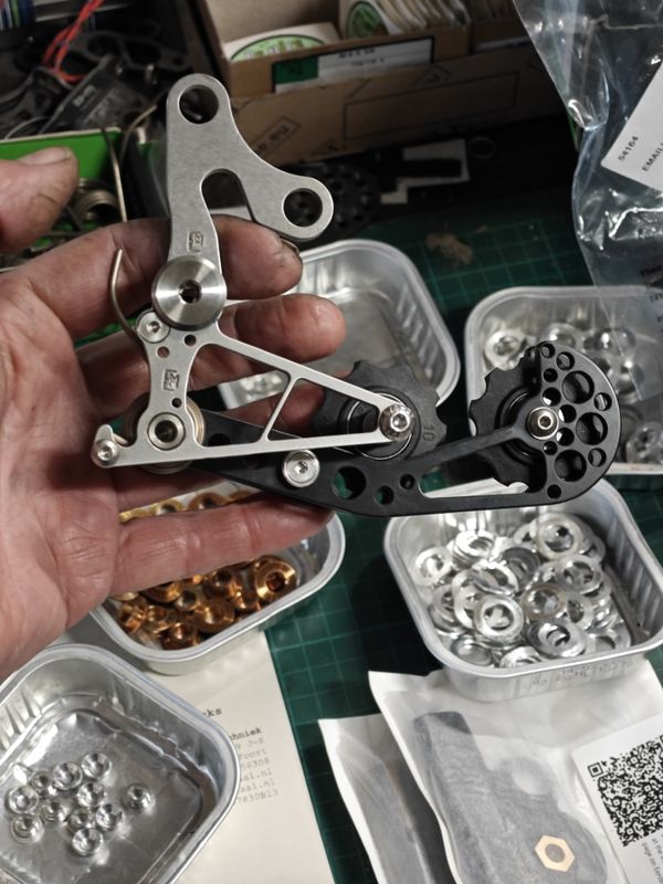 Eerder metaal chain tensioner Mk3 for Rohloff and Alfine gearhub on Brompton G line
