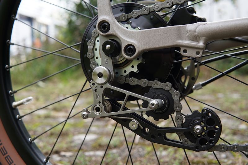 Eerder metaal Mk3 Rohloff gear kit Standard for Brompton G line