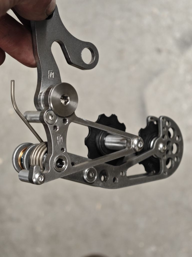 Eerder metaal Mk2 Rohloff gear kit Extended for Smart Sam 2.35" for Brompton G line