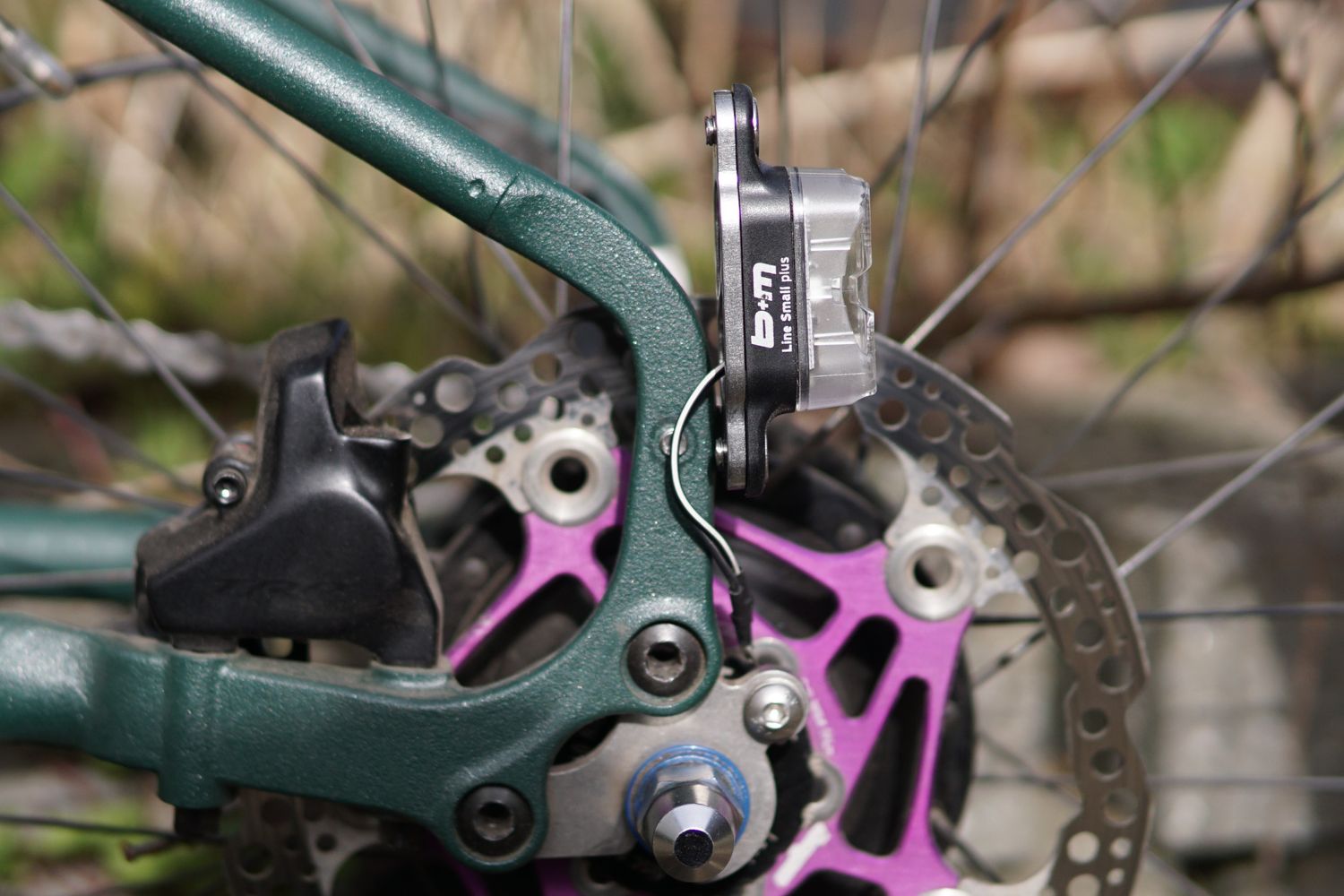 Eerder rear light bracket for SON Lefty model for G line