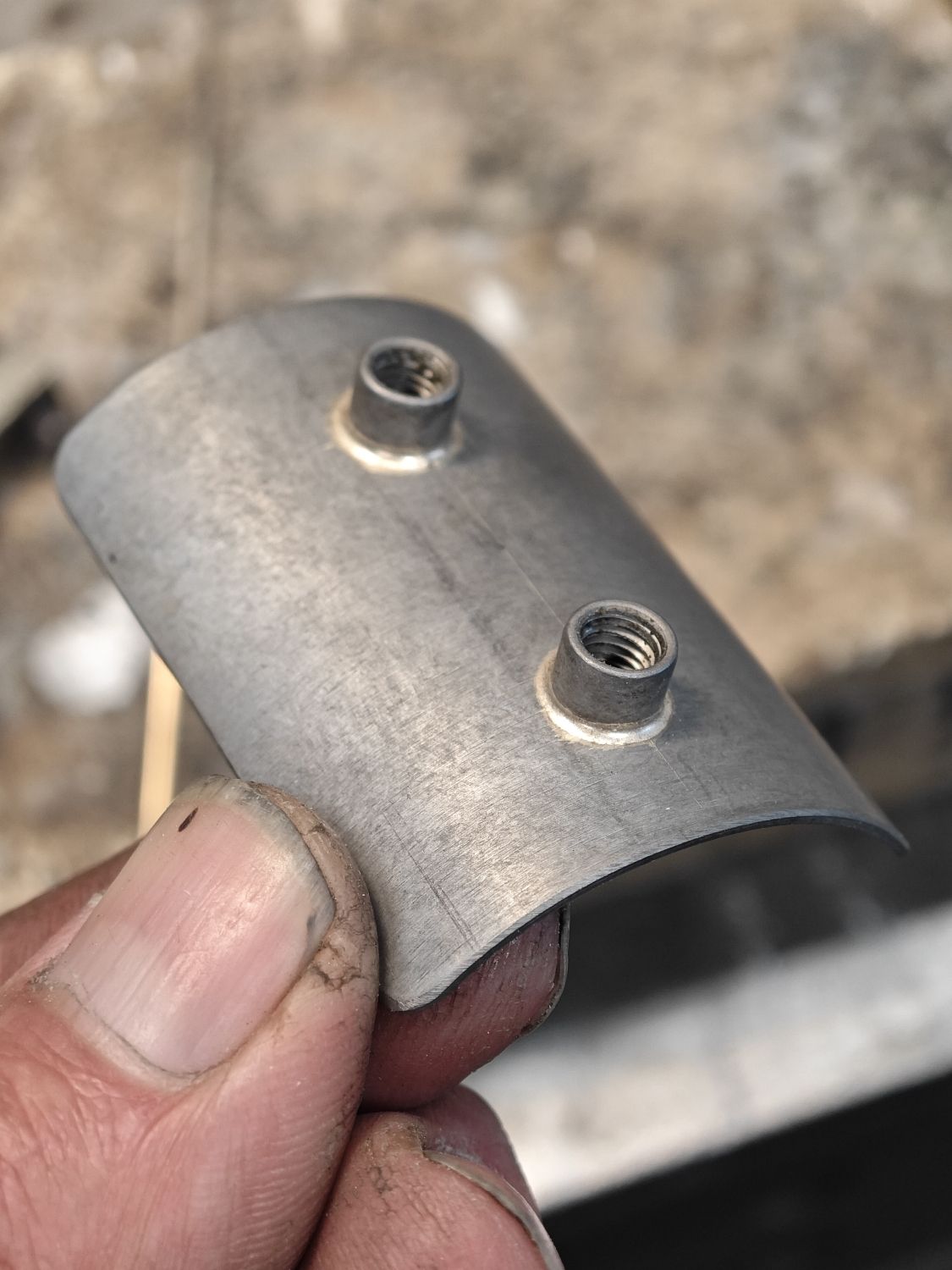 Eerder 'Headtube Fixer' rivnuts replacement part for G line