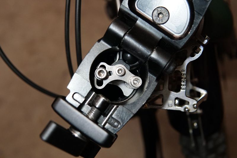 Eerder metaal adjustable handlebar catch for Brompton G line for Frankie