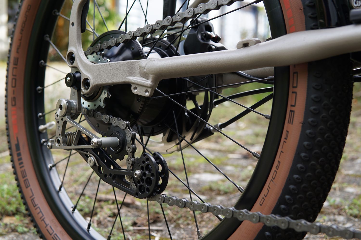 Eerder metaal tensioner kit Standard for Alfine 8 for Brompton G line for Yasuo K