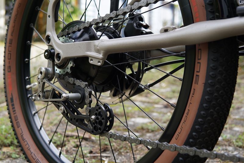 Eerder metaal tensioner kit Standard for Alfine 8 for Brompton G line for Yasuo K