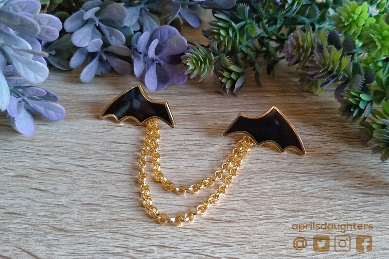 Devil Wings | Collar Pins