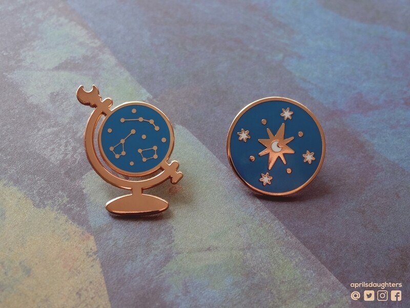 Astronomy | Enamel Pins set