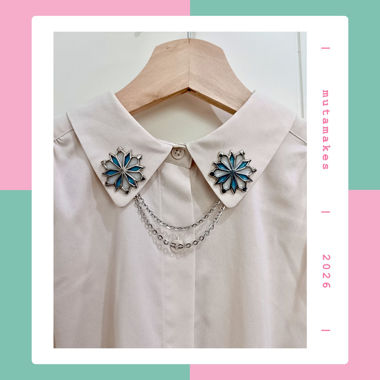 Snowflakes | Collar Pins