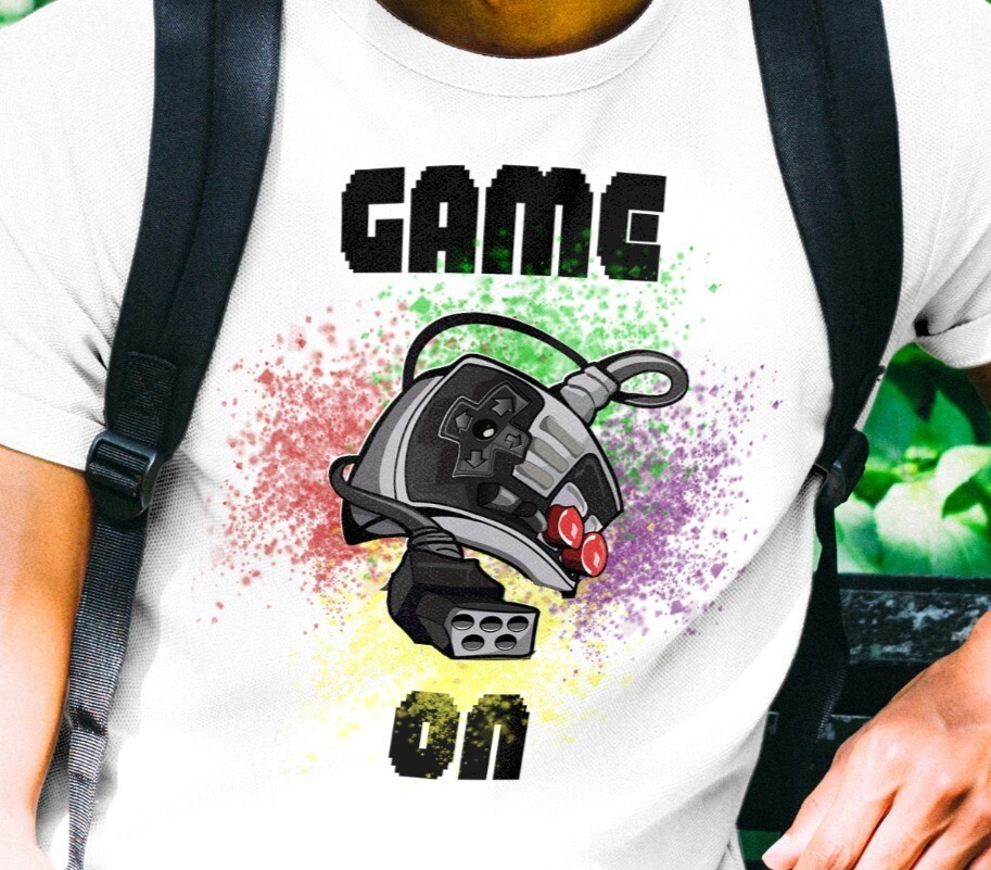 Game On RETRO GAMING T-Shirt