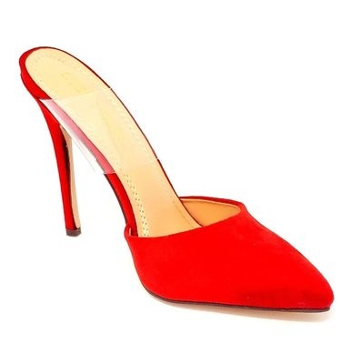 Glam red High Heels By Dv8 Shoes