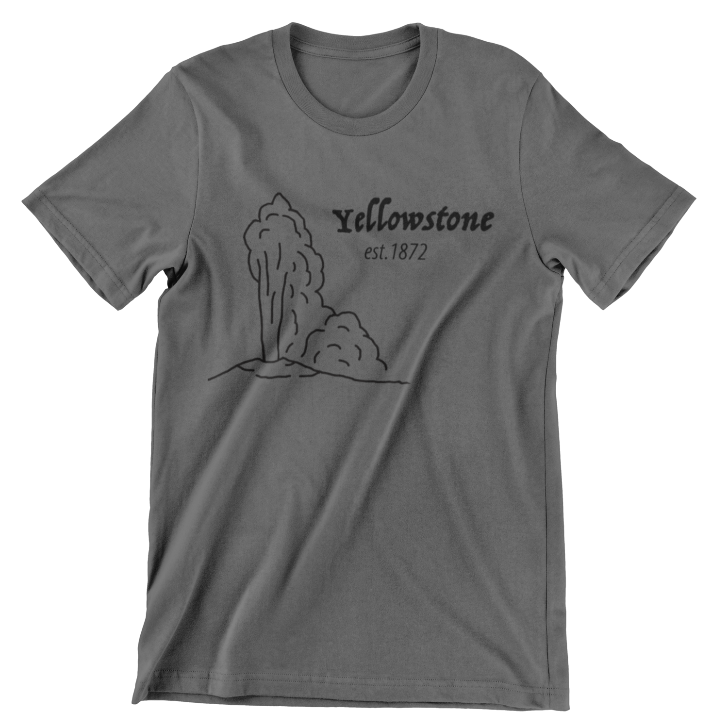 Yellowstone Explored - Old Faithful t-shirt