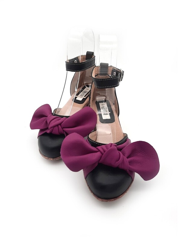 Court Shoe Wedge - Bow