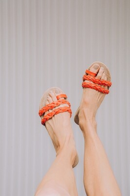Braided U Sandal