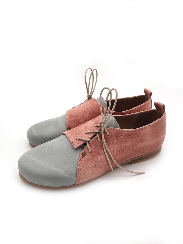 Side-lace Oxfords
