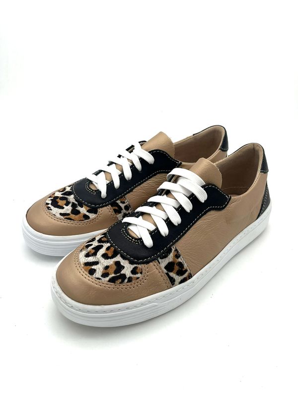 Suikerbossie Sneaker - Gold &amp; Jaguar