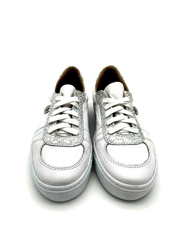 Suikerbossie Sneaker - White and silver