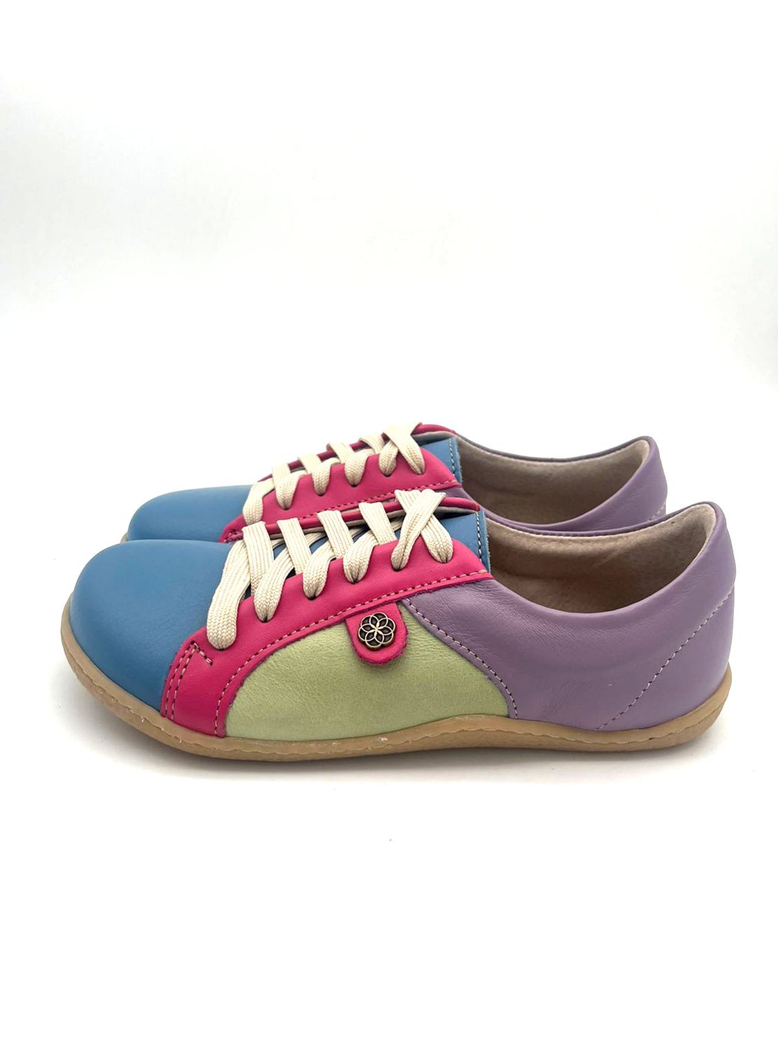 Barefoot Skaamrosie: Electric Pastel colourway