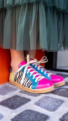 Skaamrosie Sneaker: Smartie Tiger