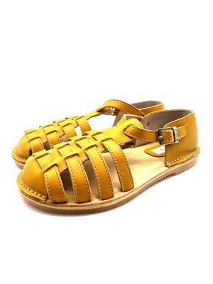Barefoot Fisherman Sandals: Turmeric