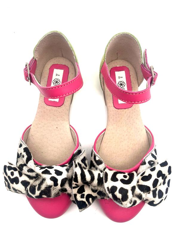 Court Shoe Flat Bow