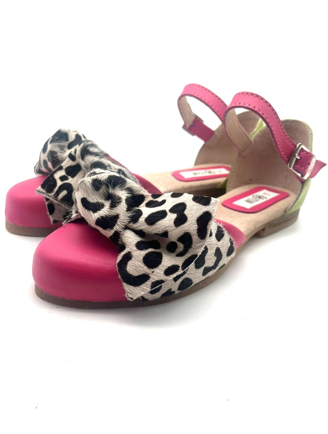 Court Shoe Flat Bow
