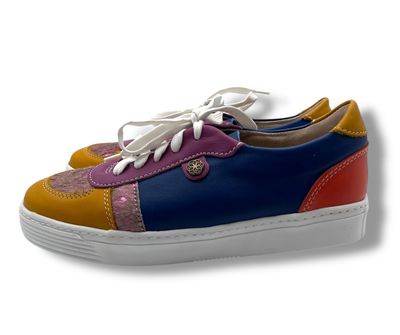 Suikerbossie Sneaker - Cobalt Blue &amp; Tumeric