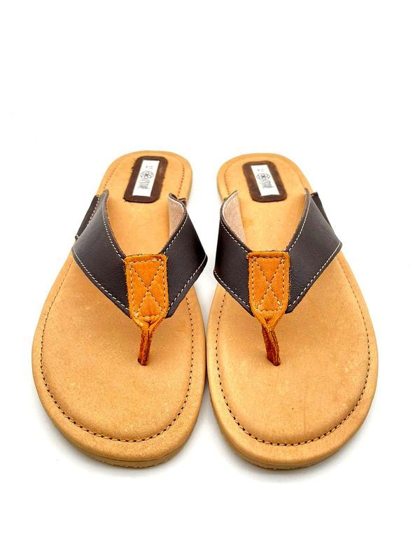 Leather Flip Flop // Men