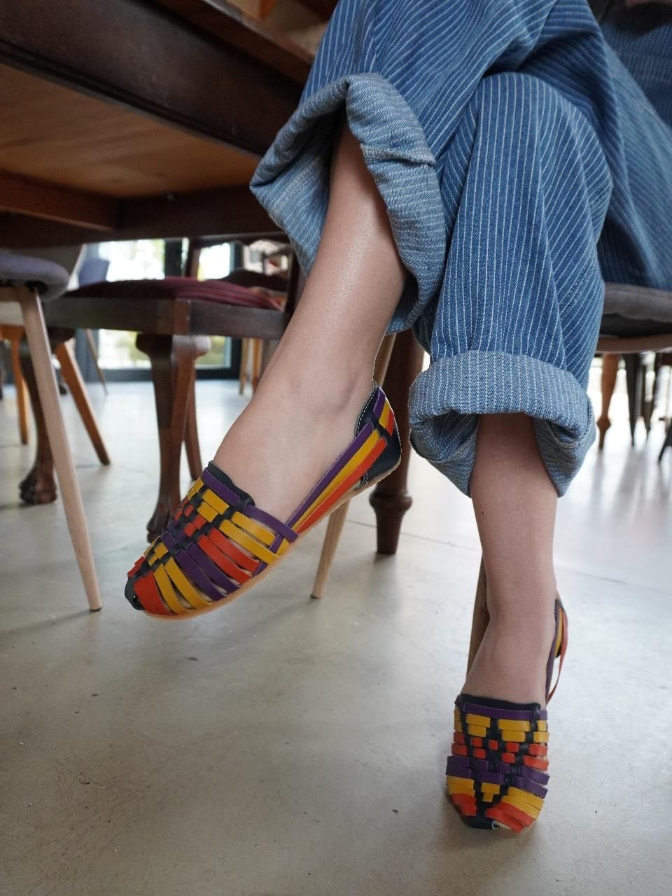 Huarache Barefoot Sandal