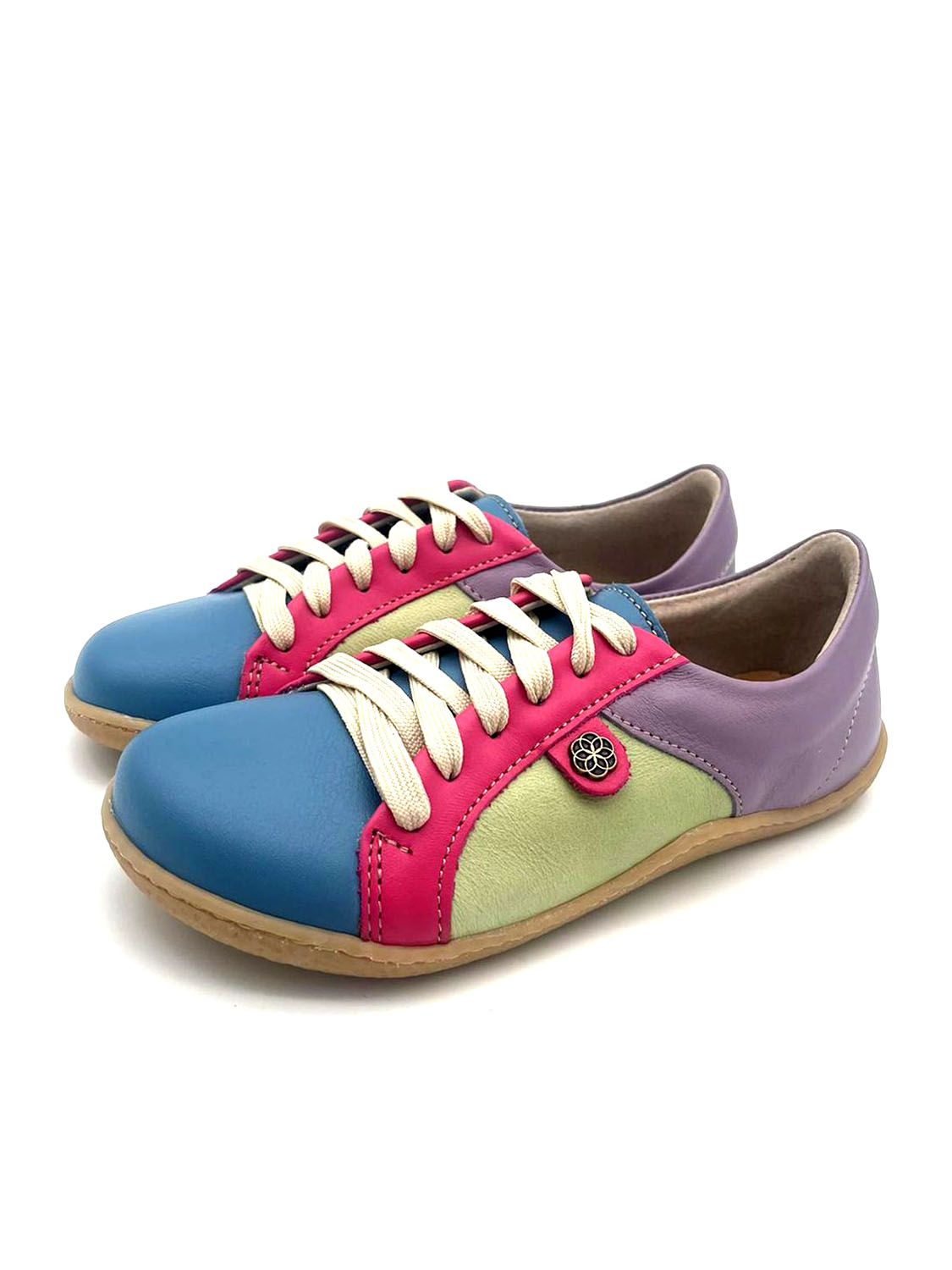Barefoot Skaamrosie: Electric Pastel colourway