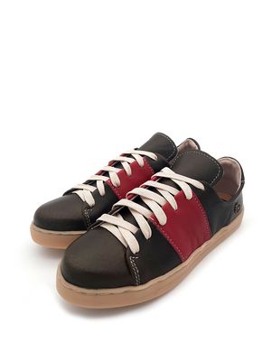 Gazania Sneaker - Black &amp; Red Combo