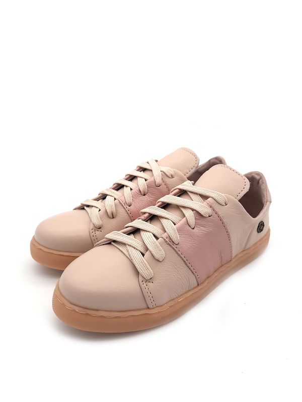 Gazania Sneaker - Satin Pink &amp; Rose Gold