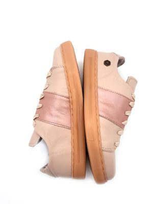 Gazania Sneaker - Satin Pink &amp; Rose Gold