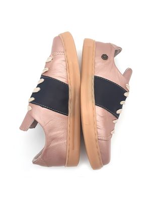 Gazania Sneaker - Rose Gold &amp; Black Combo