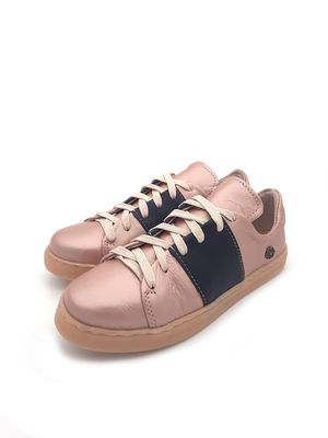 Gazania Sneaker - Rose Gold &amp; Black Combo