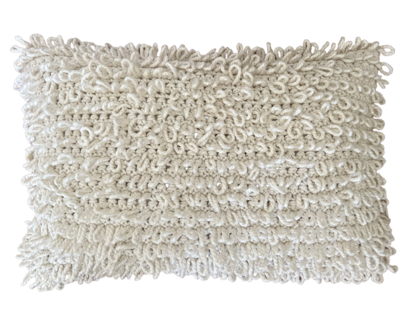 Crocheted Shaggy Loop